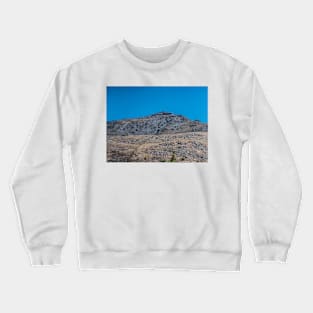 Mount Snowdon in Blue Crewneck Sweatshirt